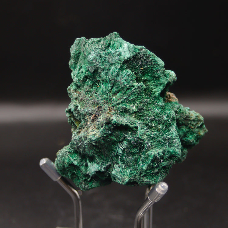 Natural Malachite with Acicular Formation