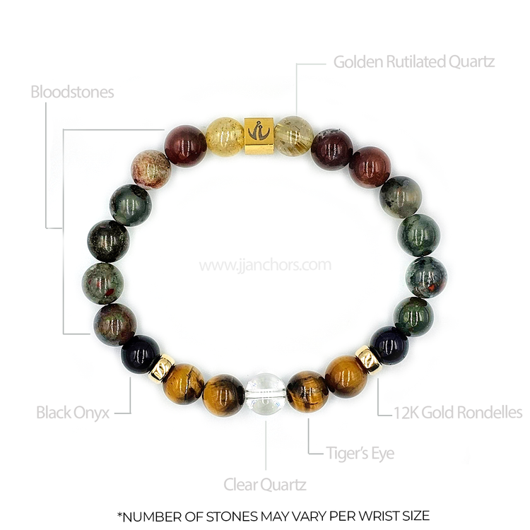 Performance Bracelet with 12K Golds