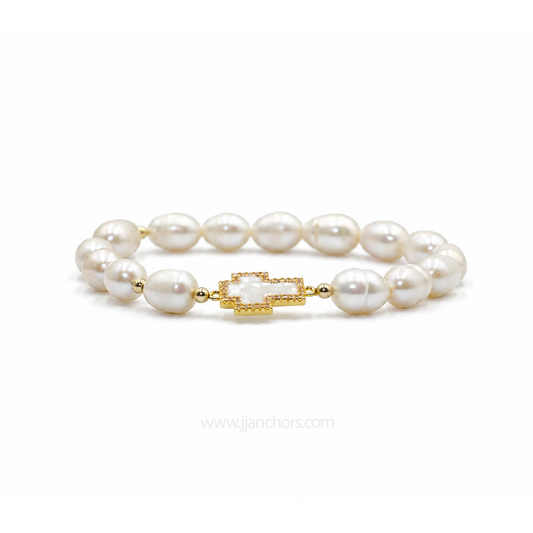 White Holy Rosary