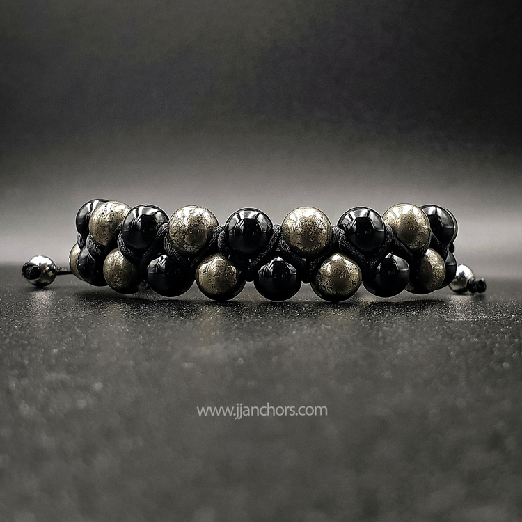 Phoren - Shamballa Pyrite | Black Onyx