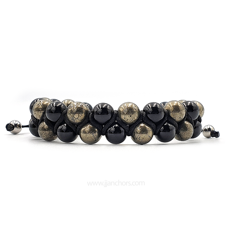 Phoren - Shamballa Pyrite | Black Onyx