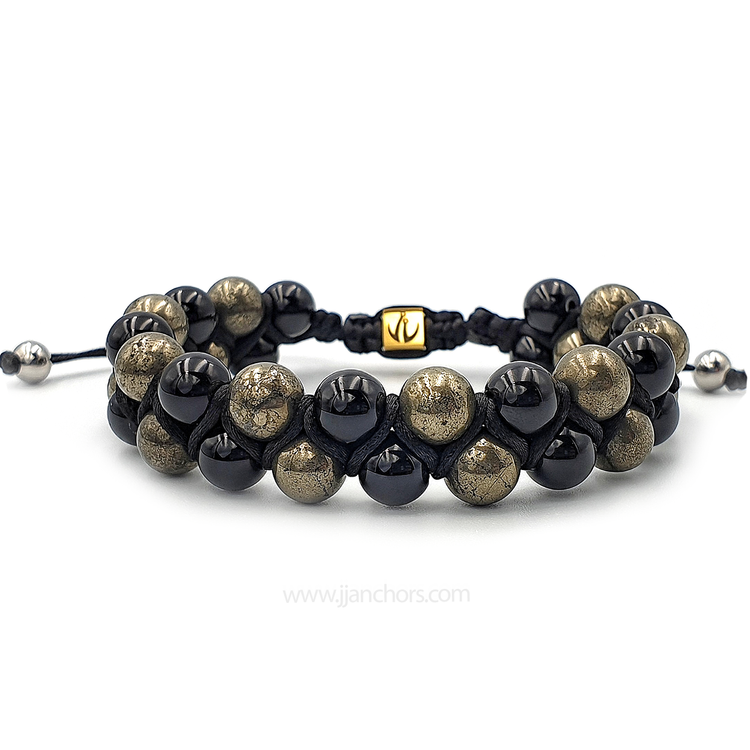 Phoren - Shamballa Pyrite | Black Onyx