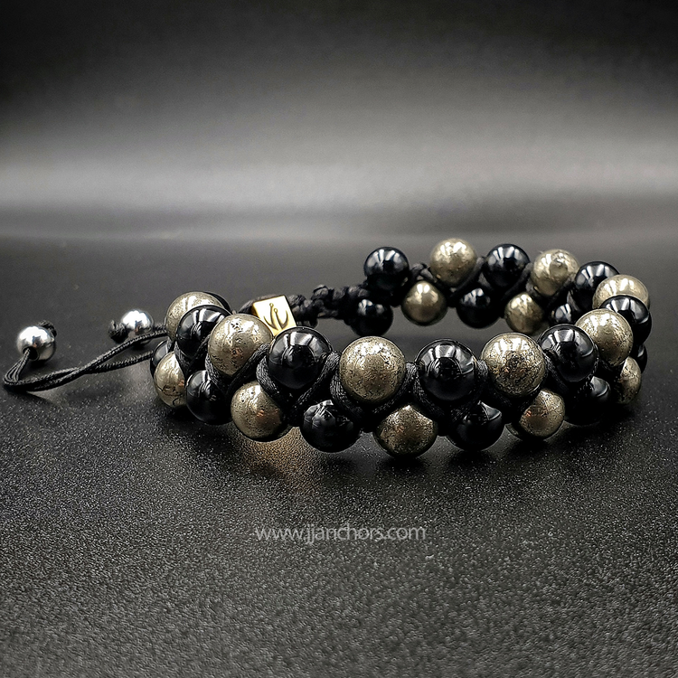 Phoren - Shamballa Pyrite | Black Onyx