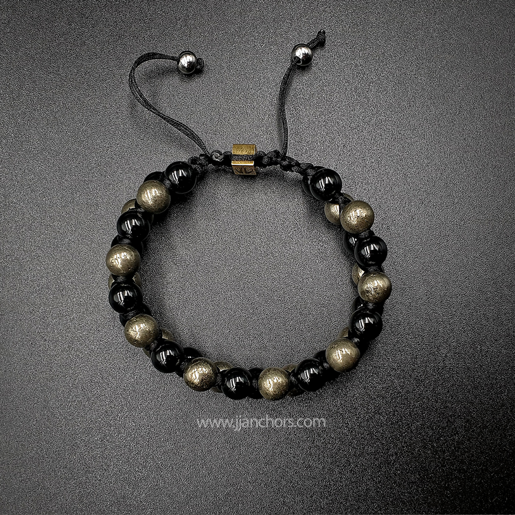 Phoren - Shamballa Pyrite | Black Onyx