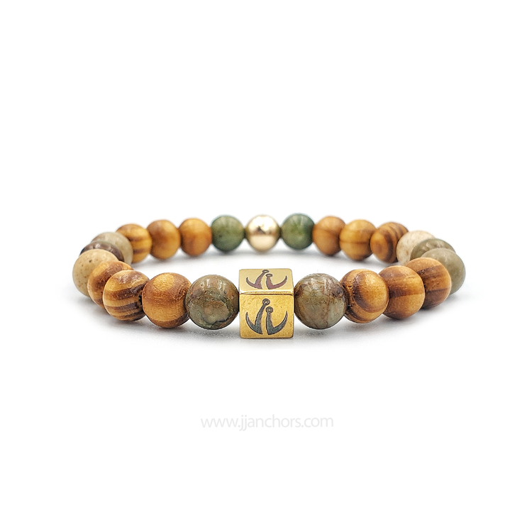 Gratitude Bracelet with 12K Gold