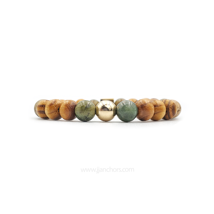 Gratitude Bracelet with 12K Gold