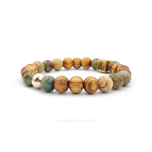Gratitude Bracelet with 12K Gold
