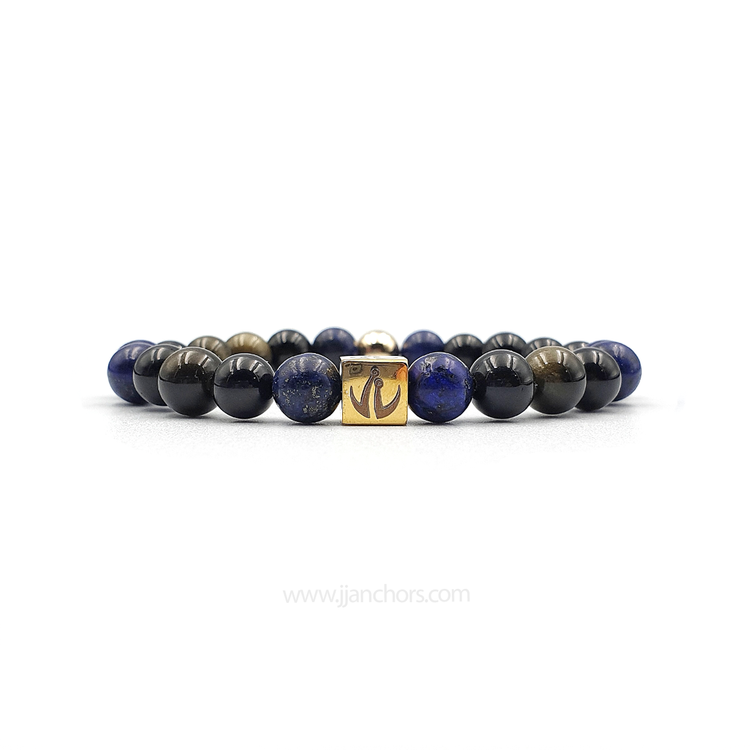 Protection Bracelet with 12K Gold