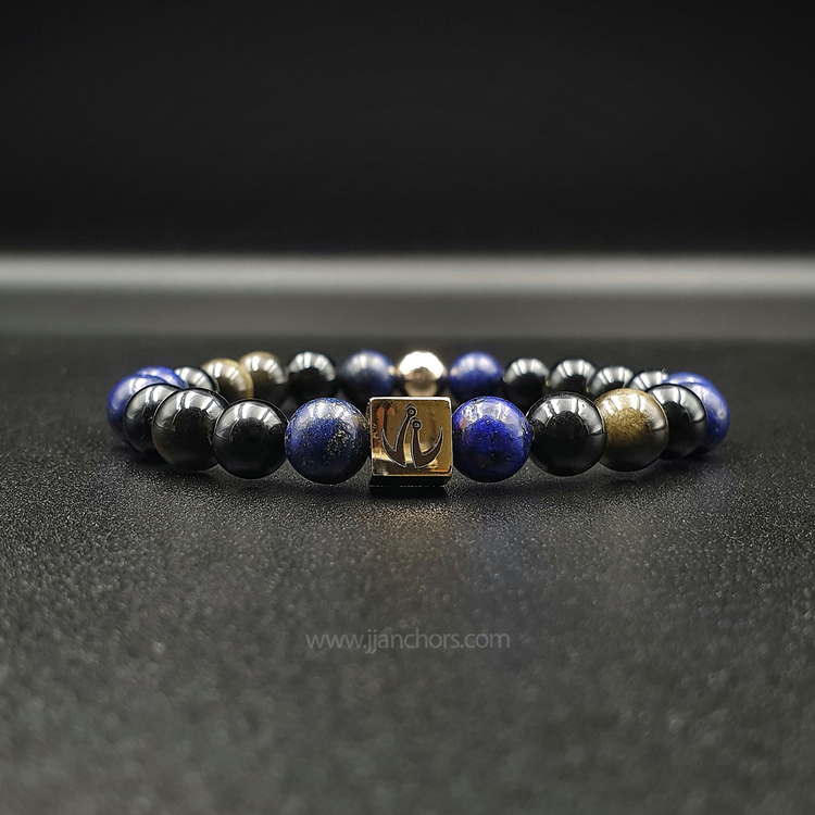 Protection Bracelet with 12K Gold