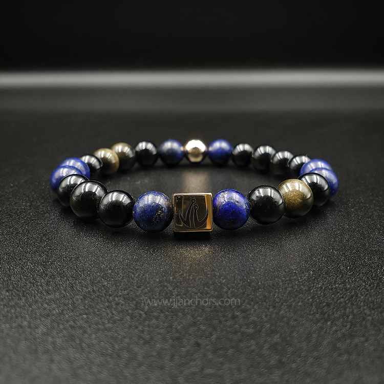 Protection Bracelet with 12K Gold