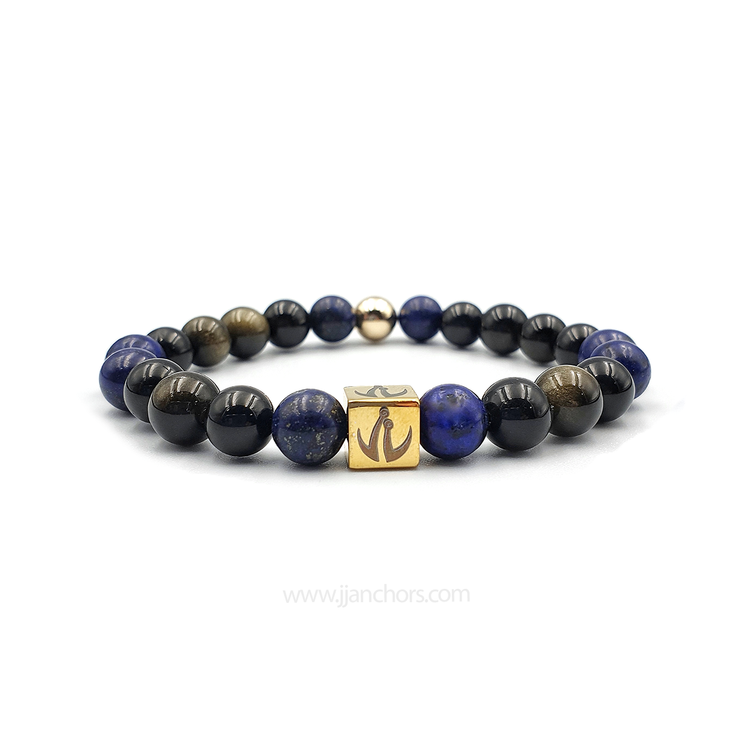 Protection Bracelet with 12K Gold