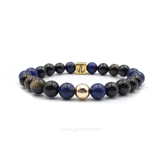 Protection Bracelet with 12K Gold