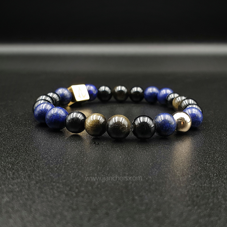 Protection Bracelet with 12K Gold