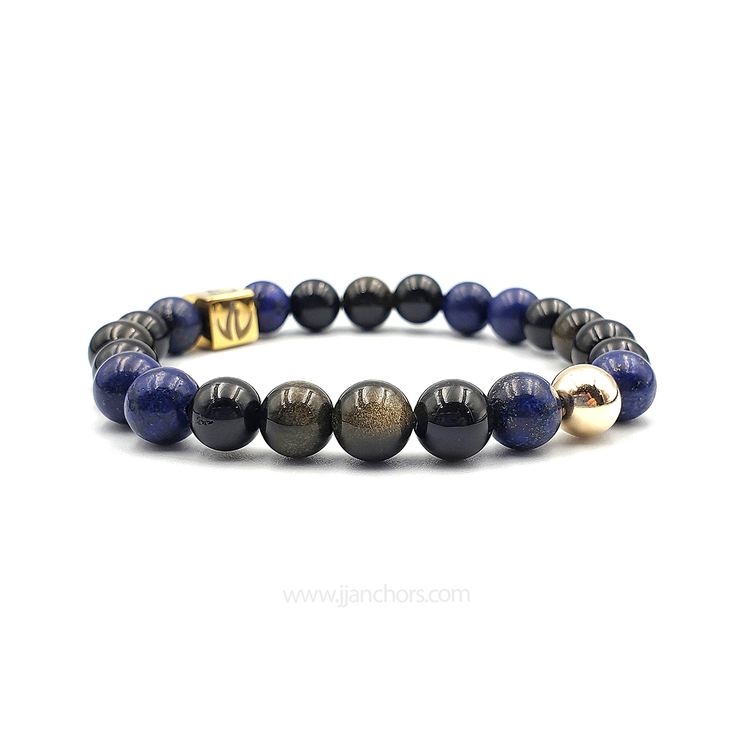 Protection Bracelet with 12K Gold
