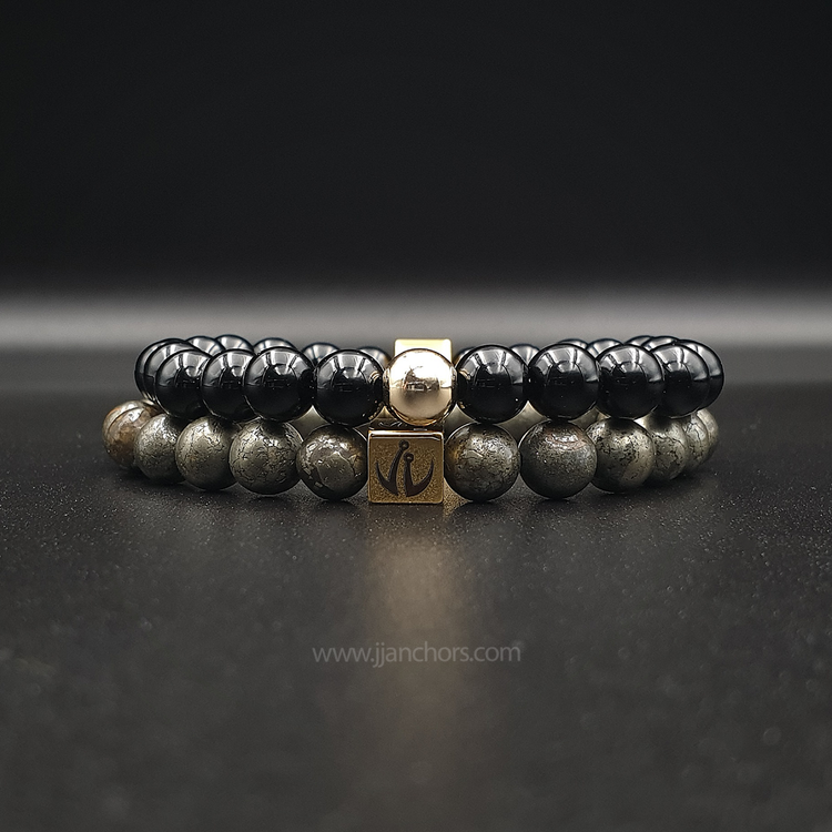 Psychic Protection Bracelet with 12K Gold