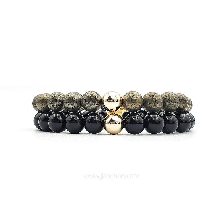 Psychic Protection Bracelet with 12K Gold