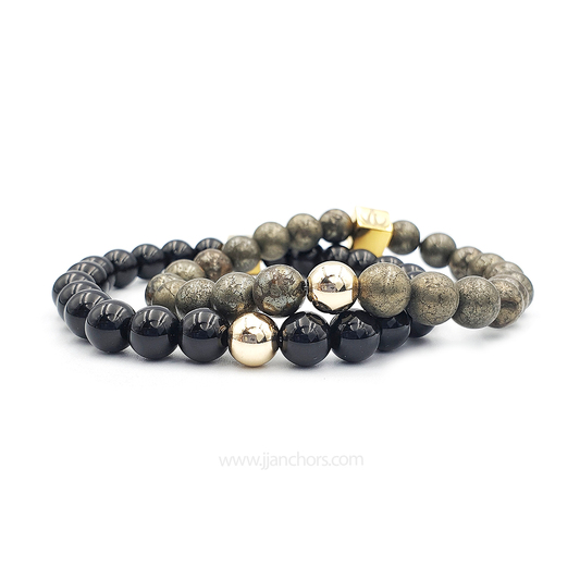 Psychic Protection Bracelet with 12K Gold