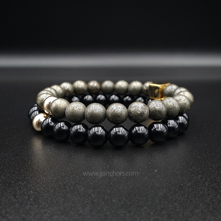Psychic Protection Bracelet with 12K Gold