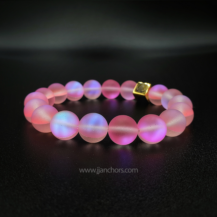 Rose Aura Quartz Matte