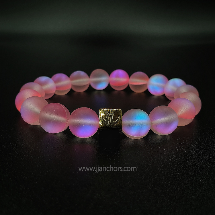 Rose Aura Quartz Matte