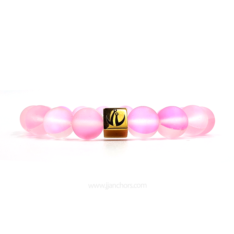 Rose Aura Quartz Matte