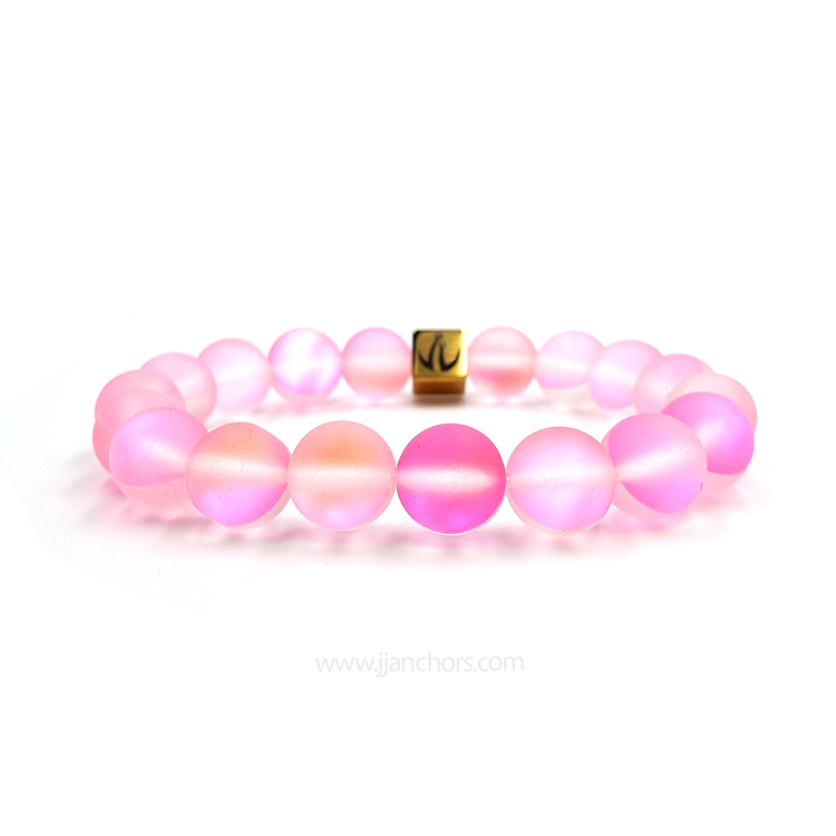 Rose Aura Quartz Matte