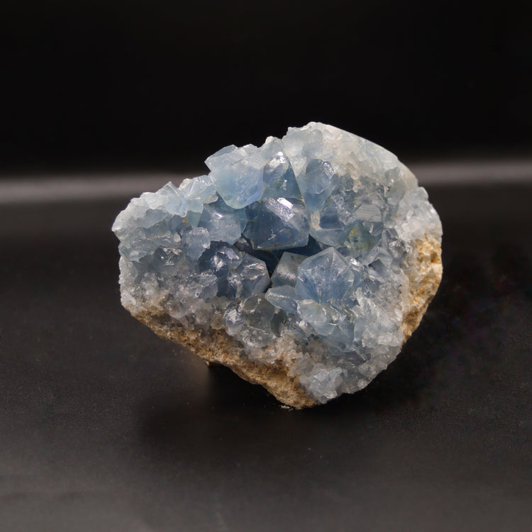 Natural Celestite Crystal Geode Cluster