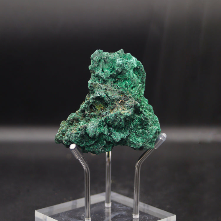 Natural Malachite with Acicular Formation