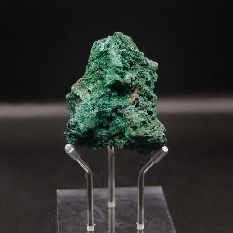 Natural Malachite with Acicular Formation