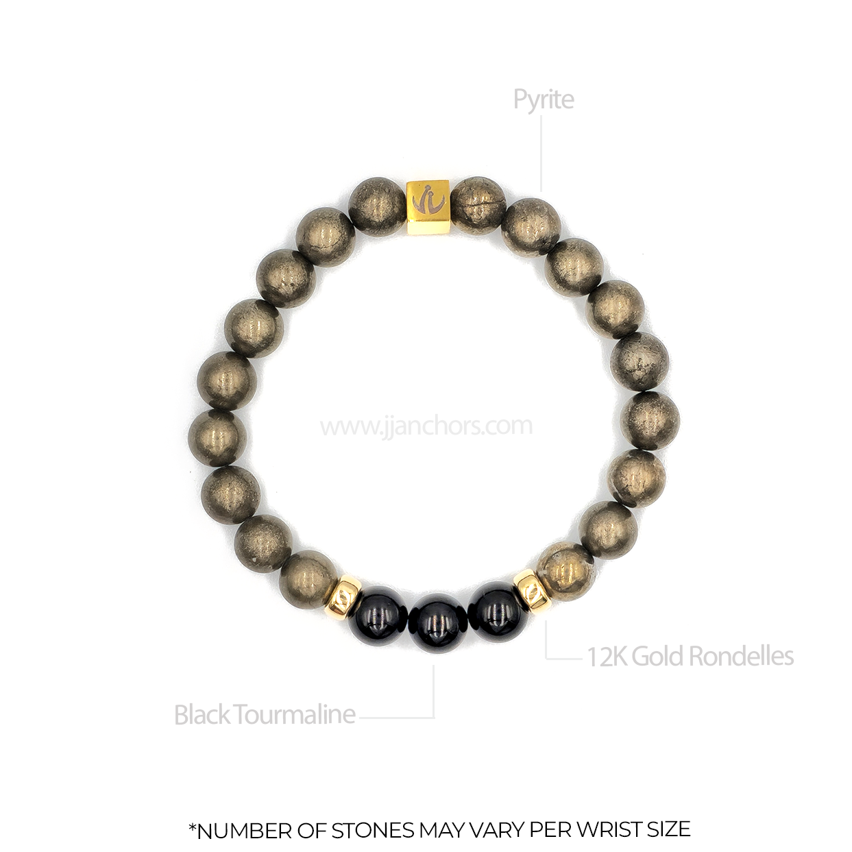 Fearlessly Fortunate Bracelet with 12K Golds