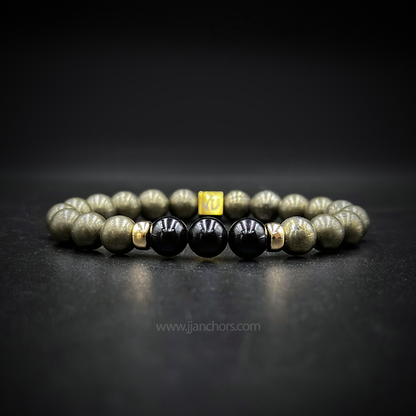 Fearlessly Fortunate Bracelet with 12K Golds