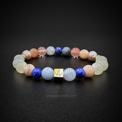 Higher Power Bracelet with 12K Golds