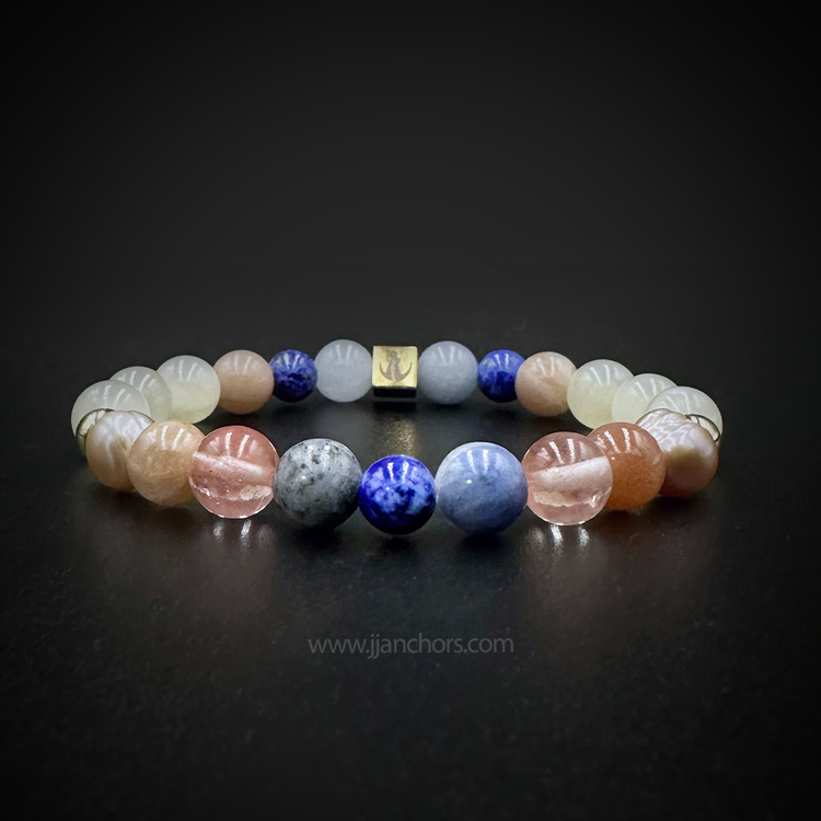 Higher Power Bracelet with 12K Golds