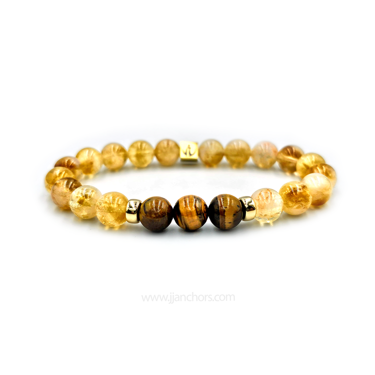 Positive Outcome Bracelet with 12K Golds