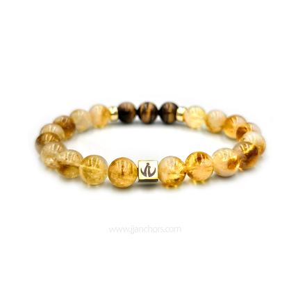Positive Outcome Bracelet with 14K Golds