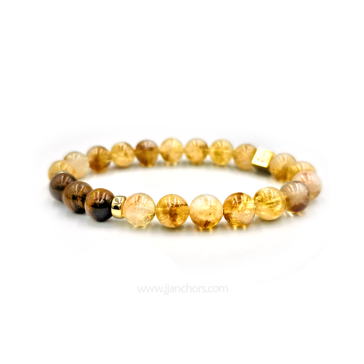 Positive Outcome Bracelet with 12K Golds