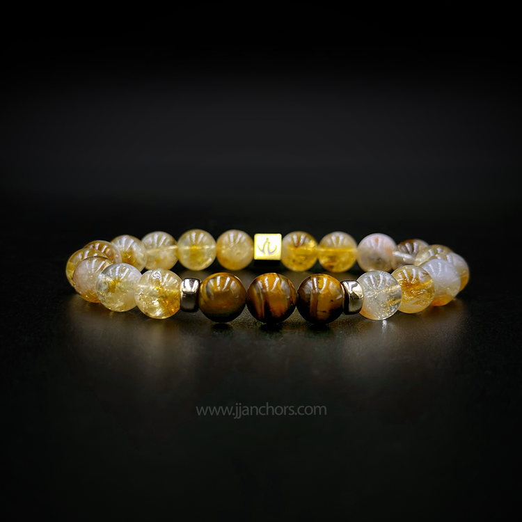 Positive Outcome Bracelet with 12K Golds