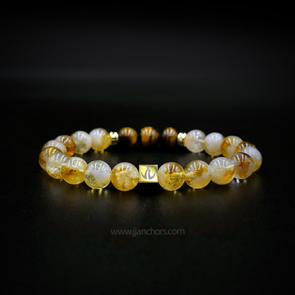 Positive Outcome Bracelet with 14K Golds
