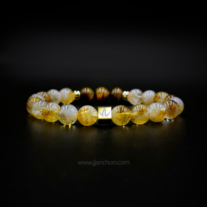 Positive Outcome Bracelet with 14K Golds