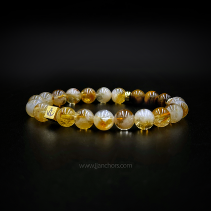 Positive Outcome Bracelet with 14K Golds
