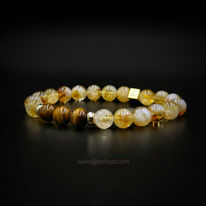 Positive Outcome Bracelet with 14K Golds