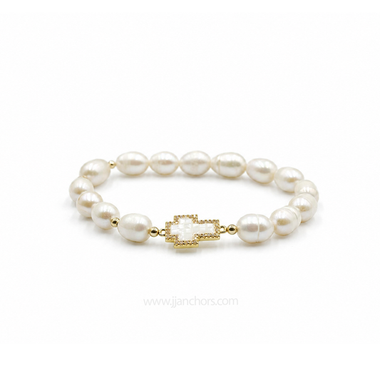 White Holy Rosary