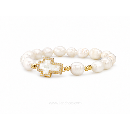 White Holy Rosary
