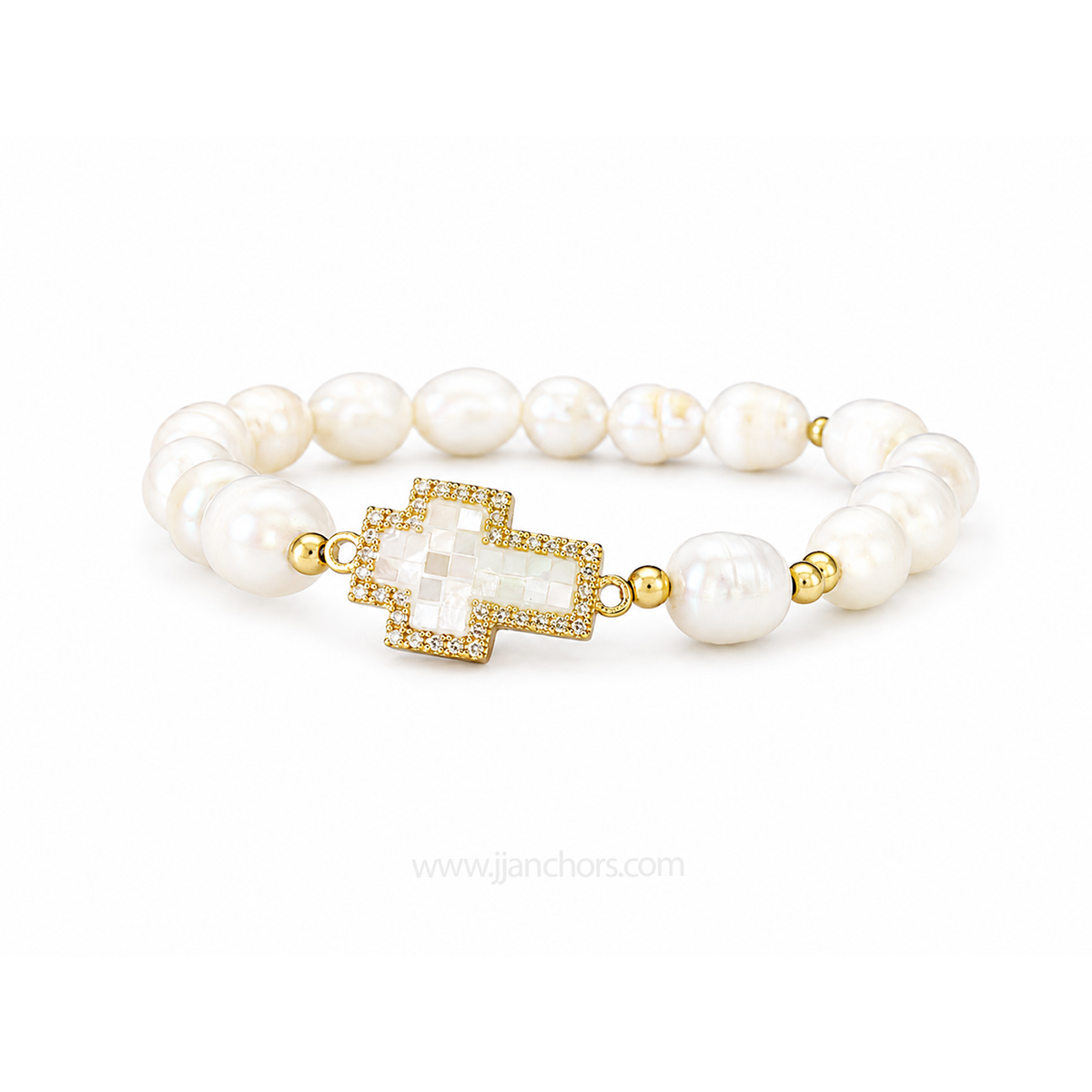 White Holy Rosary