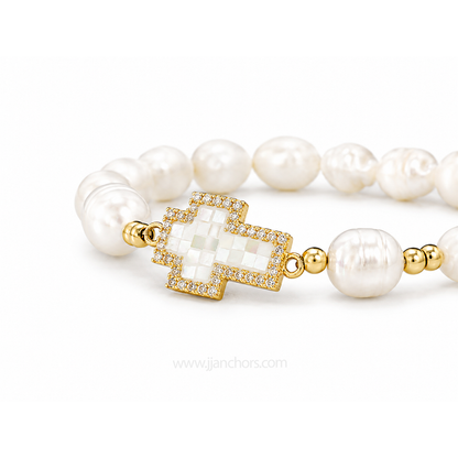 White Holy Rosary