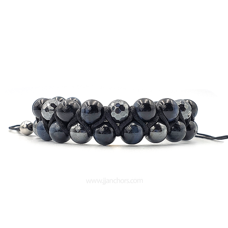 Helix - Shamballa Hematite | Hawk's Eye