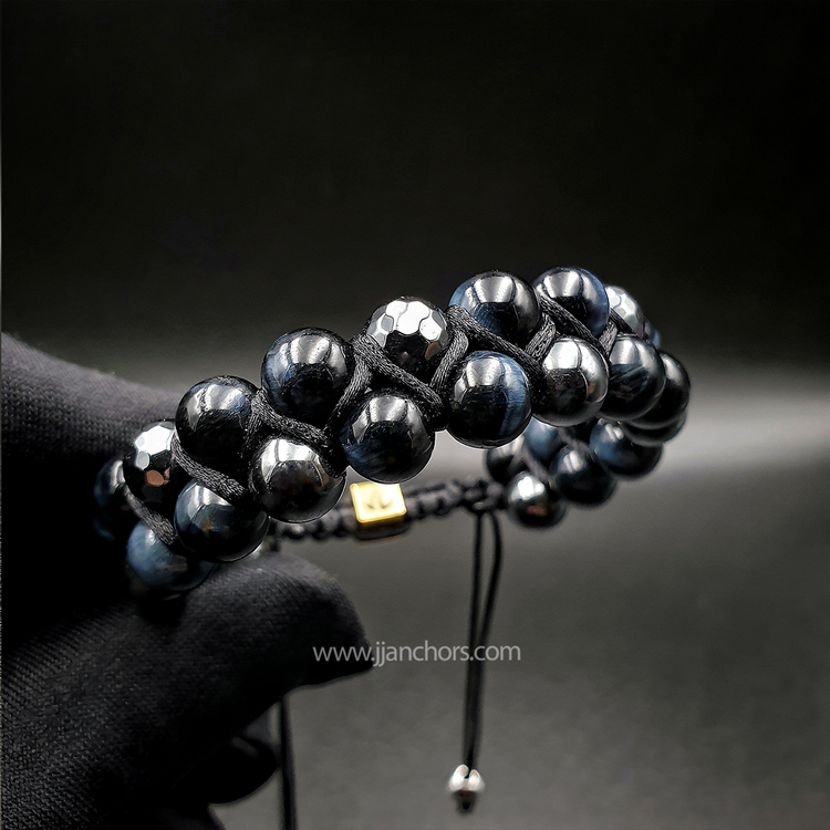 Helix - Shamballa Hematite | Hawk's Eye