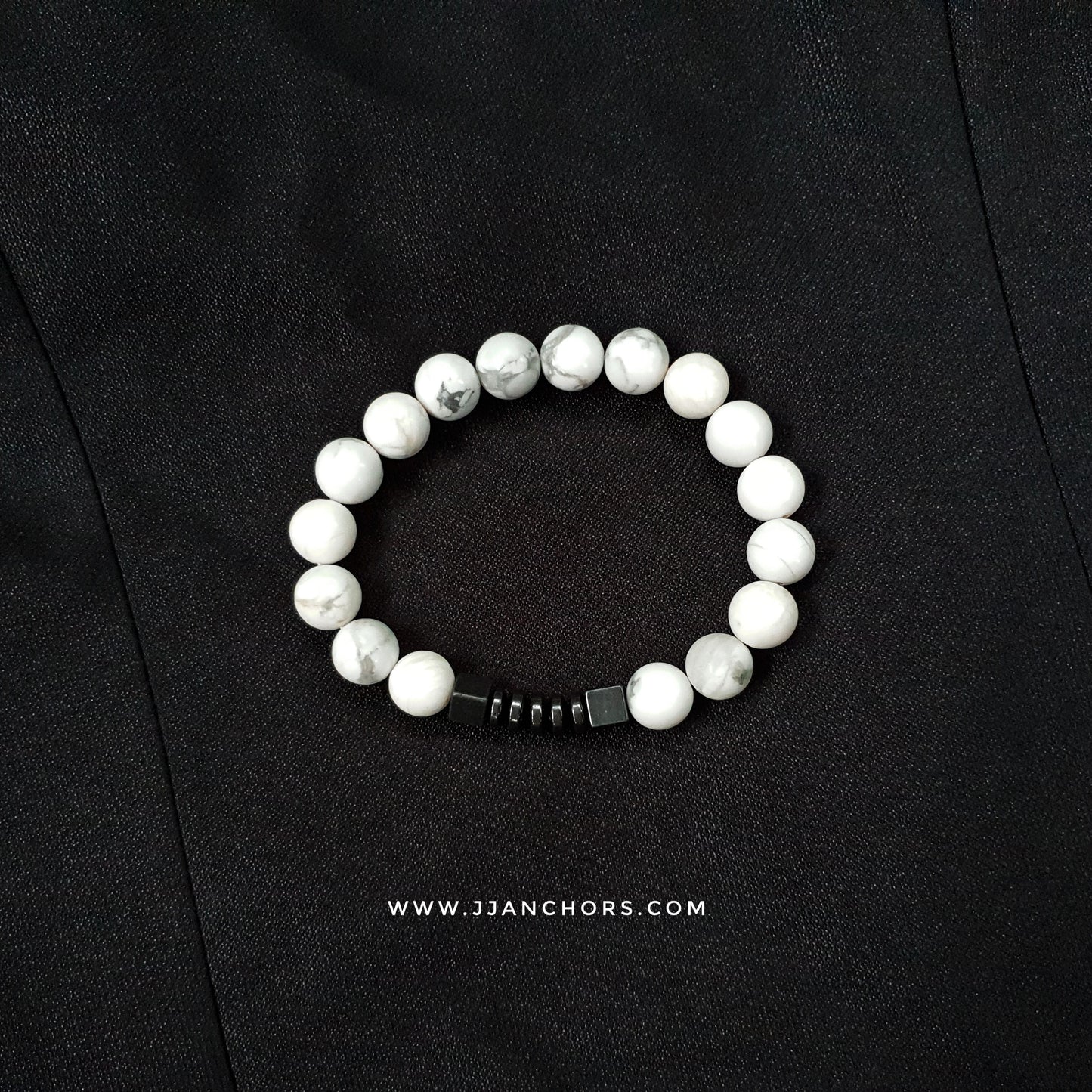 Henry II -Howlite | Hematite
