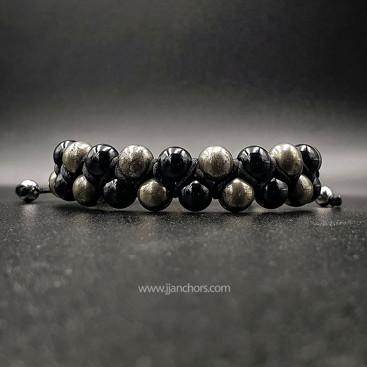 Phoren - Shamballa Pyrite | Black Onyx