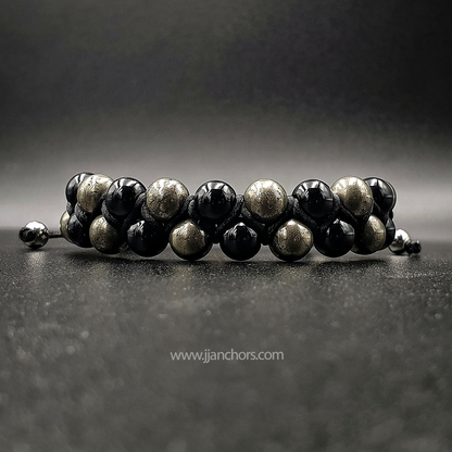 Phoren - Shamballa Pyrite | Black Onyx
